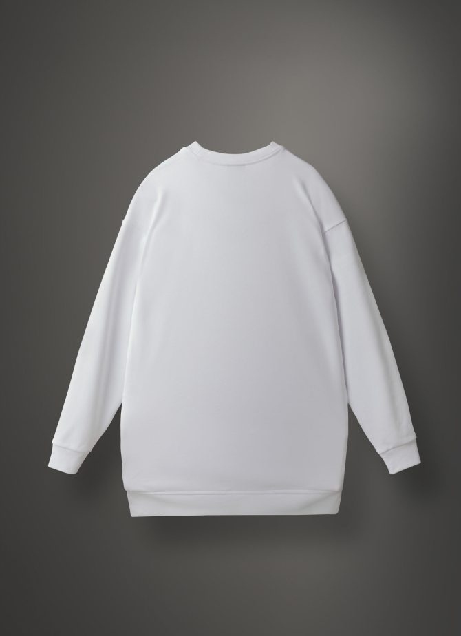Soft interlock sweatshirt with hidden pocket - Image 5