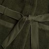 Long teddy fabric effect sweatshirt with belt - Image 6
