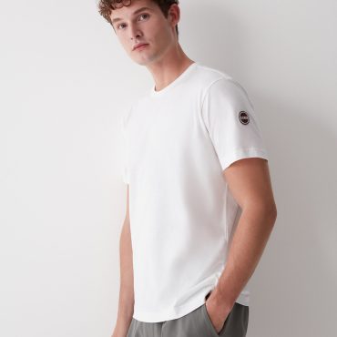 Men's T-shirt with short sleeves in cotton jersey