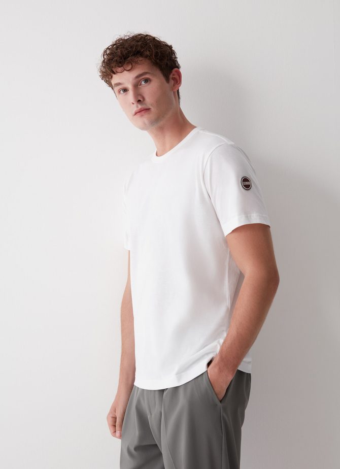 Men's T-shirt with short sleeves in cotton jersey