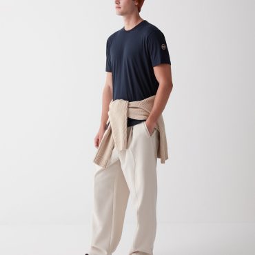 Men's T-shirt with short sleeves in cotton jersey