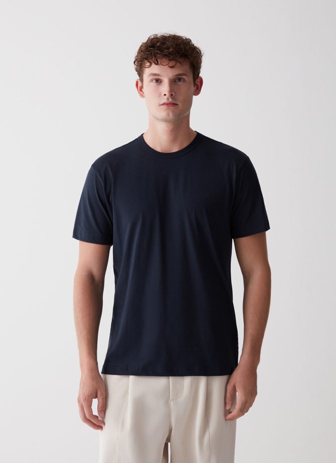 Men's T-shirt with short sleeves in cotton jersey - Image 2
