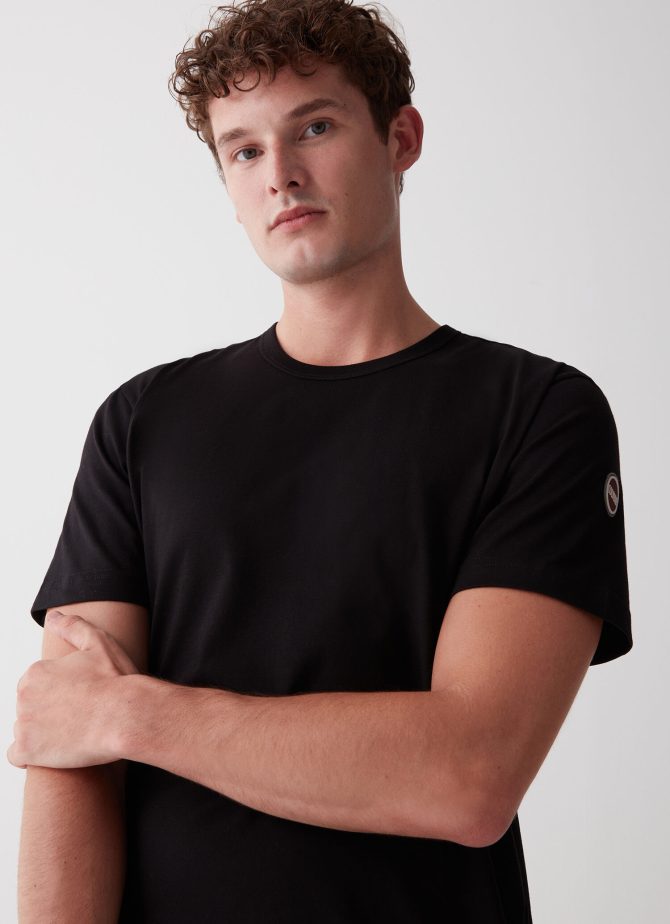 Men's T-shirt with short sleeves in cotton jersey - Image 3