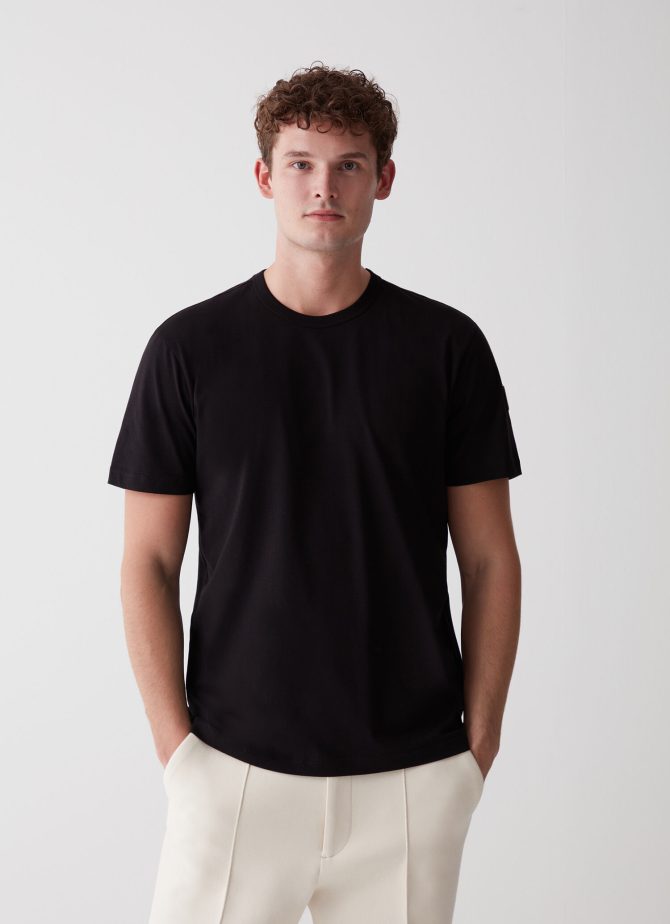 Men's T-shirt with short sleeves in cotton jersey - Image 2