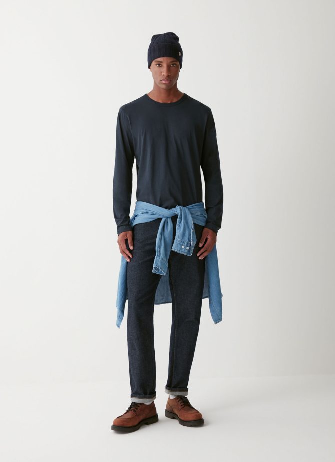 Men’s T-shirt with long sleeves in cotton jersey - Image 2