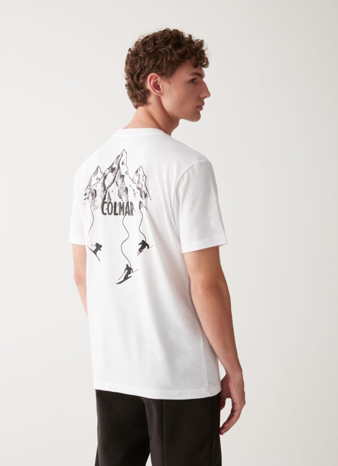 T-shirt with maxi-print on the back - Image 3