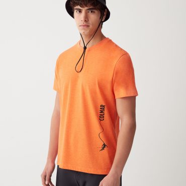 T-shirt with maxi-print on the back