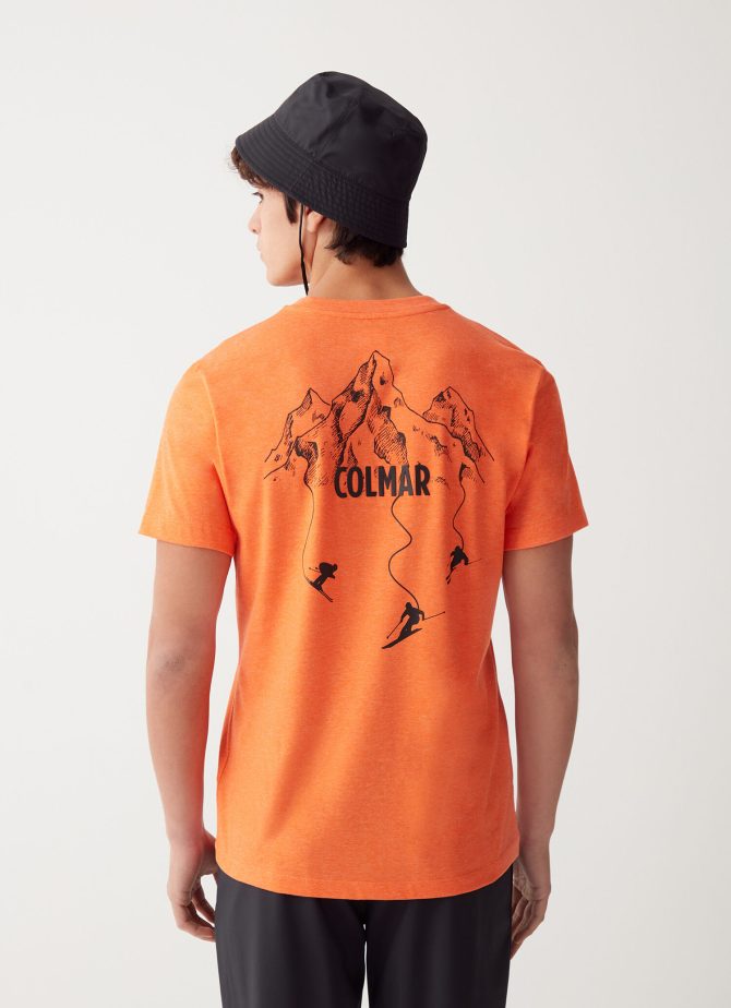 T-shirt with maxi-print on the back - Image 2
