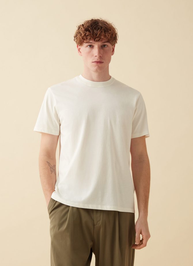 Men's T-shirt with short sleeves in cotton jersey