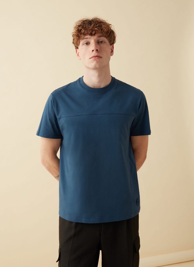Men's T-shirt with short sleeves in cotton jersey - Image 3