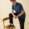 Men's T-shirt with short sleeves in cotton jersey