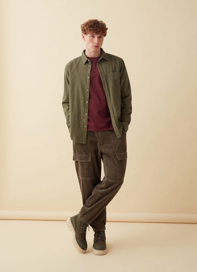 Men’s T-shirt with long sleeves in cotton jersey - Image 3