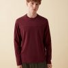 Men’s T-shirt with long sleeves in cotton jersey