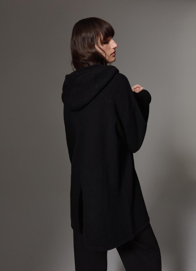 Hooded maxi-sweater - Image 3