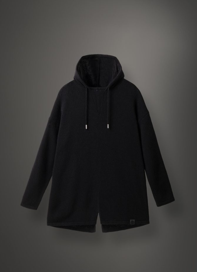Hooded maxi-sweater - Image 4