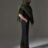 Interlock trousers with belt - Image 3