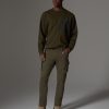 Interlock trousers with maxi pockets - Image 3