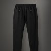 Stretch interlock trousers with drawstring - Image 5