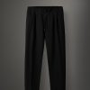 Stretch interlock trousers with drawstring - Image 4