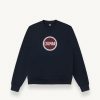 Crew-neck sweatshirt with printed maxi logo - Image 4