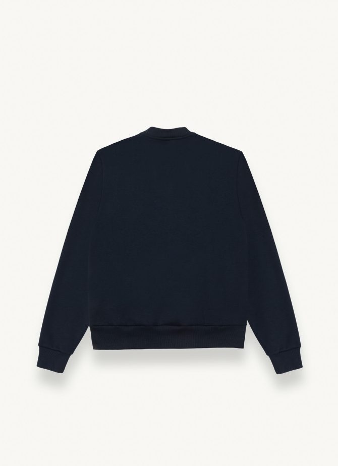Crew-neck sweatshirt with printed maxi logo - Image 5