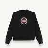 Crew-neck sweatshirt with printed maxi logo - Image 4