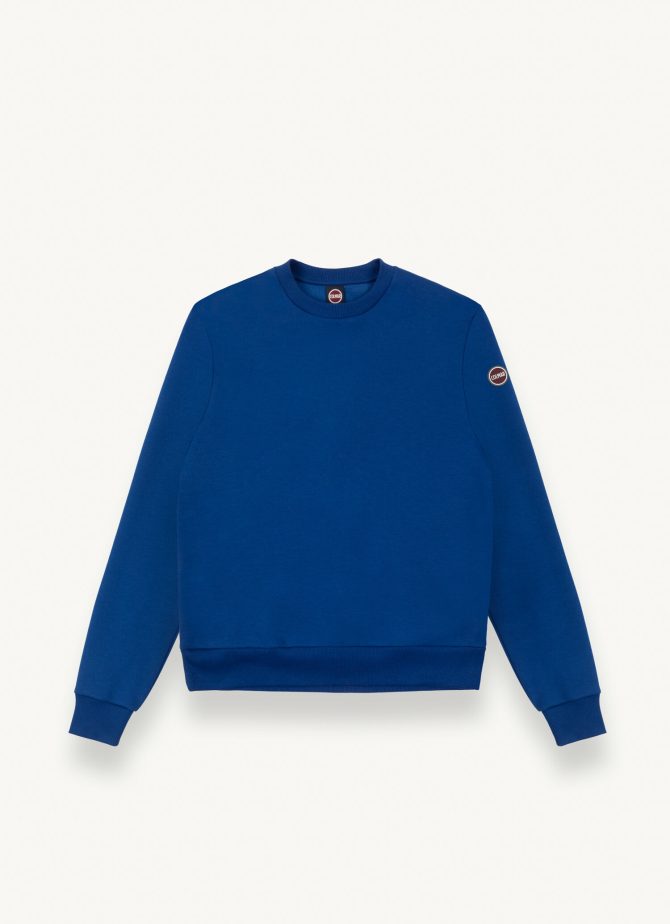 Solid colour crew-neck sweatshirt - Image 4