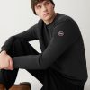 Solid colour crew-neck sweatshirt