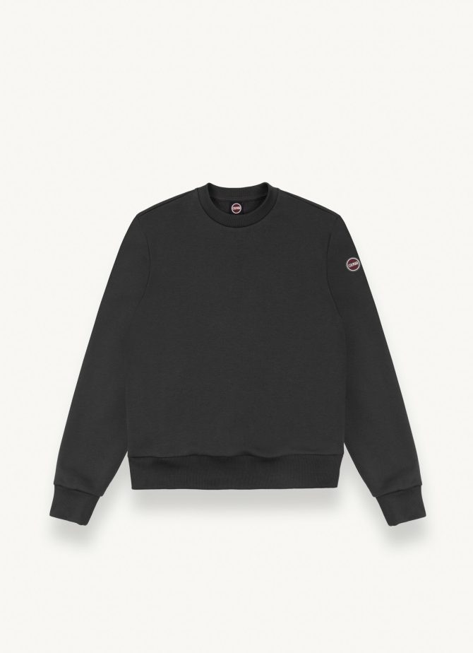 Solid colour crew-neck sweatshirt - Image 4