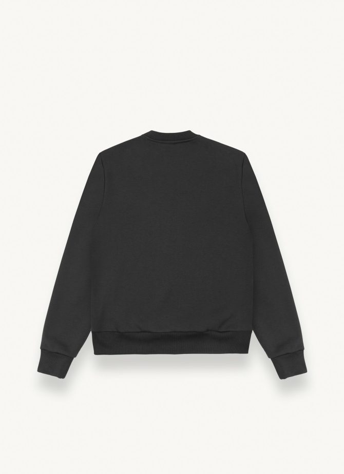 Solid colour crew-neck sweatshirt - Image 5