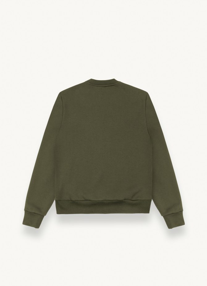 Solid colour crew-neck sweatshirt - Image 5