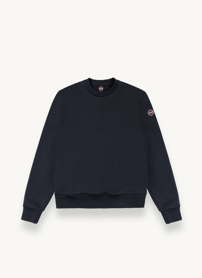 Solid colour crew-neck sweatshirt - Image 4