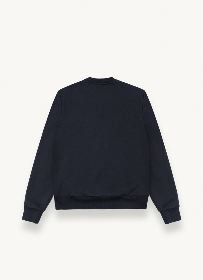 Solid colour crew-neck sweatshirt - Image 5