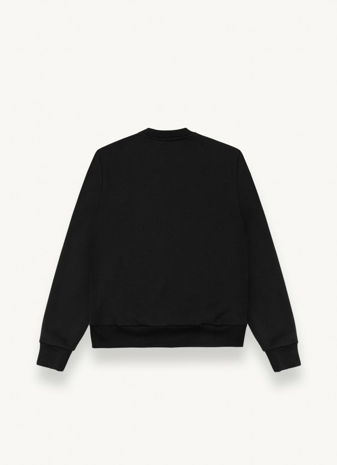 Solid colour crew-neck sweatshirt - Image 5