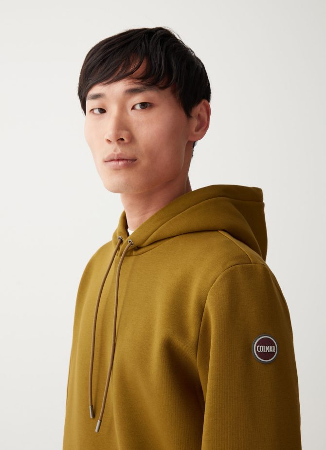 Solid colour hooded sweatshirt - Image 3