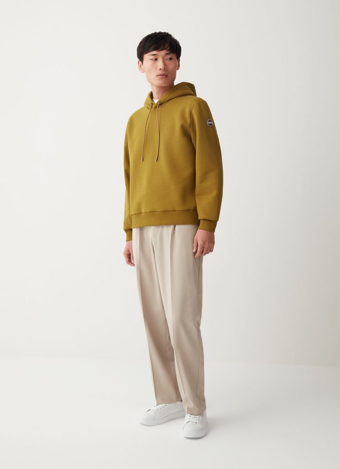 Solid colour hooded sweatshirt - Image 2
