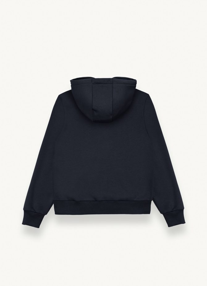 Solid colour hooded sweatshirt - Image 5