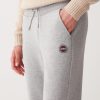 Brushed cotton blend fleece jumpsuit trousers - Image 3