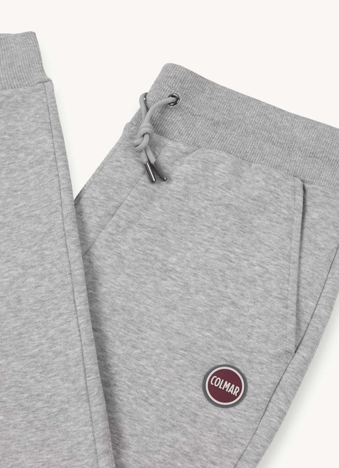 Brushed cotton blend fleece jumpsuit trousers - Image 6