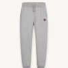 Brushed cotton blend fleece jumpsuit trousers - Image 4