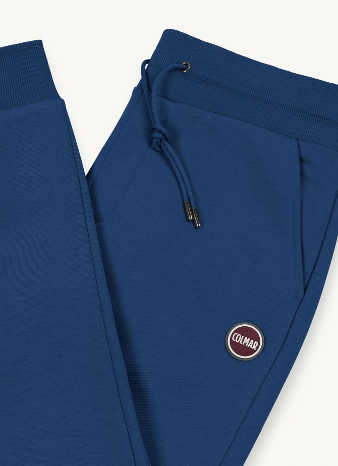 Brushed cotton blend fleece jumpsuit trousers - Image 6