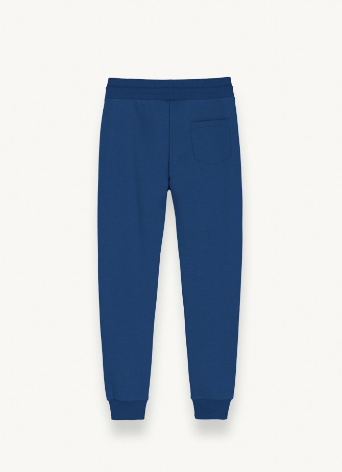 Brushed cotton blend fleece jumpsuit trousers - Image 5
