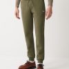 Brushed cotton blend fleece jumpsuit trousers - Image 3