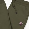 Brushed cotton blend fleece jumpsuit trousers - Image 6