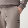 Brushed cotton blend fleece jumpsuit trousers - Image 3