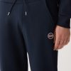Brushed cotton blend fleece jumpsuit trousers - Image 3