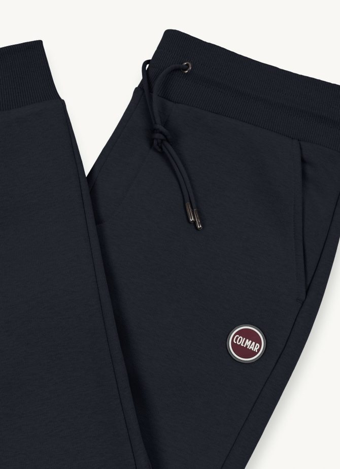 Brushed cotton blend fleece jumpsuit trousers - Image 6