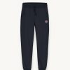Brushed cotton blend fleece jumpsuit trousers - Image 4