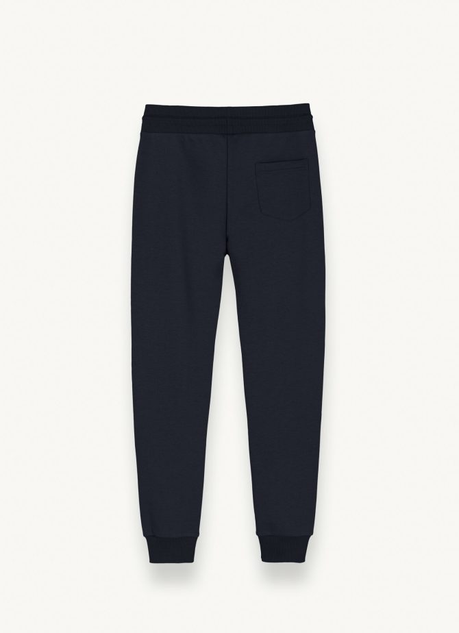 Brushed cotton blend fleece jumpsuit trousers - Image 5