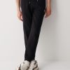 Brushed cotton blend fleece jumpsuit trousers - Image 3
